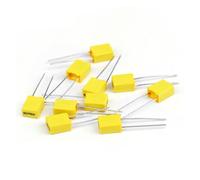 20Pcs Correction Capacitor Polypropylene Capacitor 100V-630V 1nF ~ 470nF 102J 103J 104J 394J 475J 223J IDGTTLDF(20Pcs 100V101J)