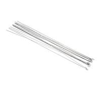 20Pcs Craft Steel Wire KR838 Thread Auxiliary Machine DIY Dolls Skeleton Bendable Metal Wire for Silver Reed KR830 KR840 SRP50 SRP60 Sewing Machines (short steel wire)