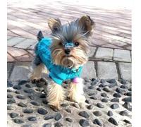 20pcs Cute Cats Dog Hair Accessories Bow,Handmade Colorful Blocking Hair Clips for Cats Dogs Puppy, Yorkie Maltese Dog Shaggy Dogs Bangs Grooming Products Party mix color