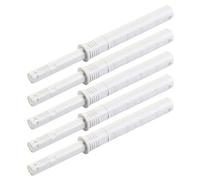 20PCS Damper Buffer Soft Quiet Close Invisible Kitchen Cabinet Door Stop Drawer Buffers Closet Furniture Fittings(White)