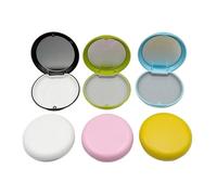 20Pcs Dental Retainer Box Braces Orthodontic Case Magnetic Closing Aligner Storage False Teeth Container Protective(Mixed with Mirror)