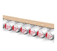 20Pcs DIP Solid Electrolytic Capacitor 10V 220UF 330UF 470UF 560UF 680UF 820UF 1000UF 1500UF Energy storage elements (Size : 10V680UF 6.3x12)