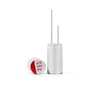 20Pcs DIP Solid Electrolytic Capacitor 10V470UF 6.3x8 DIY Graphics Card Motherboard