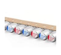 20Pcs DIP Solid Electrolytic Capacitor 2.5V820uF 6.3V100 270UF 330UF 470UF 560UF 680UF 1000UF Graphics Card Motherboard BIANMTSW(6.3V680UF 6x8)