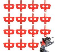 20Pcs Disc Brake Spacer, Bike Disc Brake Pads, Road Bike Hydraulic Calipers Pads, Lightweight Disc Brake Pads, Brake Pads for Bicycle, Mountain Bike Oil Pressure Disc Protector, Cycling Accessories