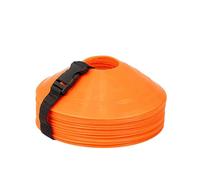 20Pcs Disc Cones with Carry Strap Soccer Training Cones Sports Marker Cone Agility Football Cone for Soccer Basketball Basketball Drills Practice PE Class Outdoor Games Coaching Equipment (Orange)