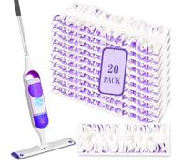 20PCS Disposable Power Mop Pads Refills for PowerMop Multi-Surface Replacement Mopping Refills Pads - Compatible with Swiffer Power Mop, Multi-Surface Cleaning, Easy to use!