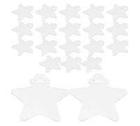 20pcs DIY Acrylic Star Medal for Students and Adults | Reusable Sturdy Lightweight Design, Drawing or Message Surface, Back to School and Creative Craft Session