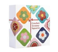 20pcs DIY Knitted Pattern Cards Set Crochet Granny Square Patterns Crochet Cards Knitting Kit for Beginners and Advanced Crafters