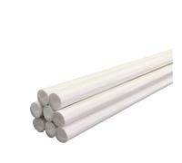 20pcs DIY Model Round Solid Bars, Rectangular H-shaped Plastic Bar, 250mm Sand Table Modeling Material Half Round Rod(2mm)
