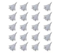20PCS DIY Model Russian Su-57 Stealth Fighter Jet Photosensitive Resin Fighting Airplane DIY 3D Military Model Aircraft Plane(1/700(28mm))