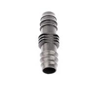 20pcs DN16 Straight Trough Barbed Connectors, Micro Drip Irrigation Pipe Fittings Garden Outer Diameter 16mm Soft