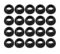 20pcs Dome Shaped Rubber Seal for LPG Regulator(black) | oil resistant, water for proof, material, black colour