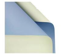 20pcs Double Color Presents Fresh Flower Packaging Paper Wedding Birthday Mother's Day Valentine's Florist Packing Decor(Green Gray Blue)