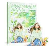 20Pcs Dress Me Up Sticker Book, Top Model Books for Girls, Sporty Model Motifs to Design Yourself, Handwritten Sticker Book for reative Work