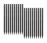 20pcs Dual Ended Computer Pry Tool ABS Spudger for Keyboard Repair Work | 15x0.7x0.5cm Size, Flat and Pointed Tips, Ergonomic Grip, for Cameras, Phones and Screen Opening