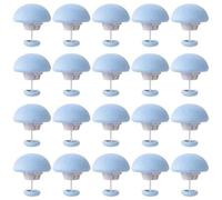 20Pcs Duvet Clips & Duvet Pins, Non-Slip Comforter Quilt Holder with One-Key Unlock for Daily Use (blue)
