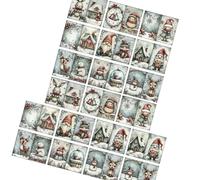 20pcs Dwarf Christmas Cards Merry Season Greeting Card Holiday Postcard Ideal for Messages & Gift Companion Wonderland Theme Cards