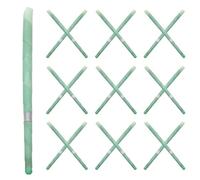 20pcs Ear Aromatherapy Sticks Zinc Alloy Ear Care Cleaning Tools | Light Green Finish, Portable Design for People with Poor Sleep, Supports Fresh Ear Care and Daily Use
