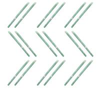 20pcs Ear Caring Aroma Sticks Portable Wax Removal Cleaners for Sleep | Light Green, Zinc Alloy and Wax Sticks, Set, for People with Poor Sleep