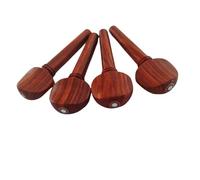 20pcs Ebony Violin Tuning Pegs Knobs 4/4 Size Violin Parts Accessories (Color : Rosewood pegs A)