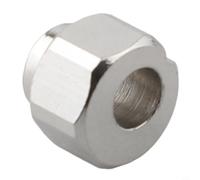 20Pcs Eccentric Nut for, 5mm Bore Hex Spacer with 6mm Height and 10mm Outer Diameter, Nickel Plated Carbon Steel for 3, Compatible