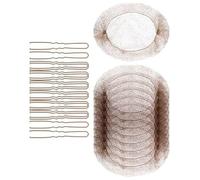 20pcs Elastic Hair Net And 40Pcs U Pins Set Breathable Hair Styling Accessories For Dance Work And Daily Life Nylon Net