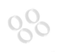 20pcs Elastic Ring Cover for Game Controller Accessories - Precision Rings for PS5 for xbox Switch Pro - Silicone Thumb Covers 2x2cm(white)