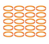 20Pcs Electric Planer Ribbed Multi - Groove Drive Belt 218mm, Replacement for Hitachi F20A Planer, High - Tensile Transmission Belt with Heat - Reducing Design for Smooth Power Tra