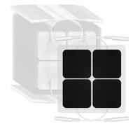 20Pcs Electrode Pads Compatitable with TENS Units, Reusable Replacement Patches, Self-Adhesive Electrodes, Compatible with Auvon Tens Machine Pads & Ideal Revitive Pads Replacement for Electrotherapy