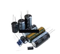 20PCS Electrolytic capacitor 100V100UF 10x17 100V47UF 10V2200UF 10x17 25V1000UF 10x17 25V470UF 8x12 400V10UF 10x17 400V3.3UF BIANMTSW(10V2200UF 10x17mm)