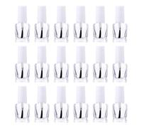 20pcs Empty Nail Polish Bottle 5ml Glass Cylindrical DIY Refillable