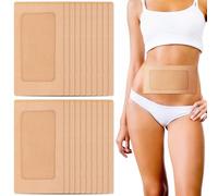 20Pcs Essential Oil Pack Set Leakproof Self Adhesive Essential Oil Wrap Breathable for Waist Stomach Belly Necks