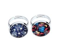 20PCS Ethnic Style Circular Hemisphere Glass Patch 10mm DIY Jewelry Making Accessories for Jewels Crafting and Jewellery Making