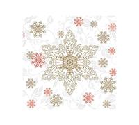 20pcs Exclusive Napkins for Decoupage Event Party Art Craft Christmas Star SLGW014502