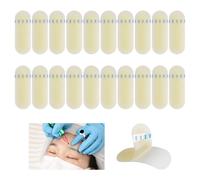 20Pcs Eyebrow Practice Skins 3D Microblading Fake Skin BrowAid Practice Bandage Silicone Eyebrow Tattoo Practice Skin for PMU Microblading Supplies TA632-2KIT