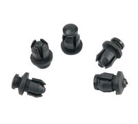 20Pcs Fairing Clips Compatible With For Honda For Blackbird CBR1100 Replacement Nylon Black Motorcycle Parts Stem Length 11Mm Head Diameter 11Mm