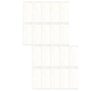 20Pcs File Storage Bag Document Folder Wallet Document Envelope Water Resistant for Picture Photo Jewelry Clear Envelopes