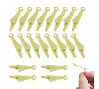 20pcs Fish Mouth Shaped Needle Threading Tool, Simple Needle Threader Tool, Securely Fix The Needles to Prevent It from Falling Off, Suitable for Eyelet Embroidery, Knitting and Sewing