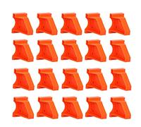 20Pcs Floor Spacer Triangles for Laminate Flooring, ABS Wood Floor Spacers Set with 1/4in and 1/2in Gap, Reusable Installation Tools for Hardwood and Composite Flooring