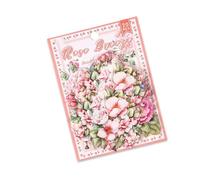 20Pcs Flower Leaf Sticker Water Resistant Aesthetic for Water Bottle Laptop Car Scrapbooking Journal Photo Album Waterproof PET
