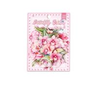 20Pcs Flower Leaf Sticker Water Resistant PET Decorative for Scrapbooking Notebook Journal Water Bottle Laptop Scrapbooking Decorative