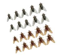 20Pcs Fly Fishing Baits Hook Soft Baits Lures With Hook Accessories For Saltwater Freshwater Fishing Accessories