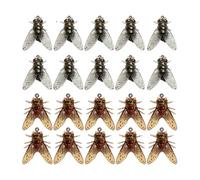 20Pcs Fly Fishing Baits With Hook Spinner Swimbaits Fly Fishing Spinner Baits Lures Hook Panfish Lures Soft