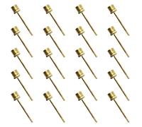 20Pcs Football Inflator Metal Needle Stainless Steel Inflatable Needle For Basketball Inflatable Air Valves Adaptor Air Valves Adaptor