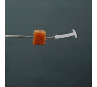 20pcs For carp Fishing Soft Meat Mate Baits Holder, Designed for Lakes and Rivers (Small)