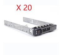20pcs for dell 2.5" G176J G281D KG7NR SATA SAS tray caddy R720 R710 R610 R720xd