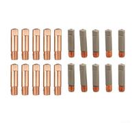 20PCS For Mig Welding Contact Tips with Non-Stick Coating Copper Alloy 0.8/0.9mm for Welding Torches Compatible with For Mig Welders
