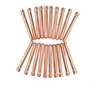 20PCS For TIG Collet Kit 3/32 inch 2.4mm Copper Tips and Bodies for WP17 WP18 WP26 and Compatible PTA 17 PTA 18 PTA 26 Series Welding Torches