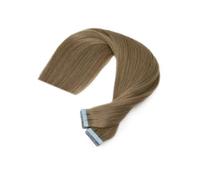 20Pcs Full Shine Remy Tape In Hairs Extensions，Double Sided Seamless Skin Weft Silky Straight Human Hair Extension(6 27,20 inch)